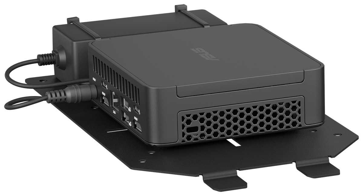 Rack add-on for NUC's